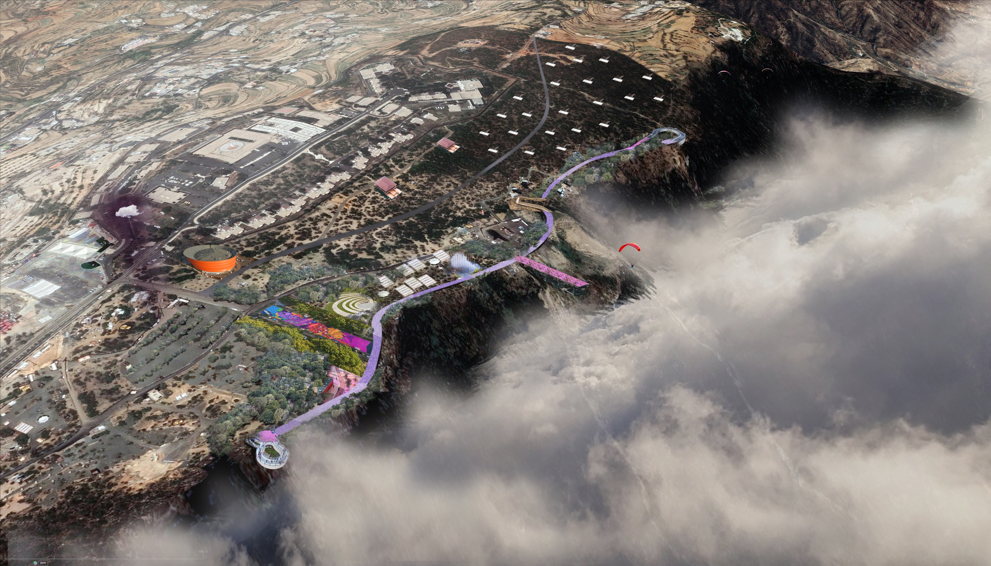 Al Soudah, Planning & Touristic Development